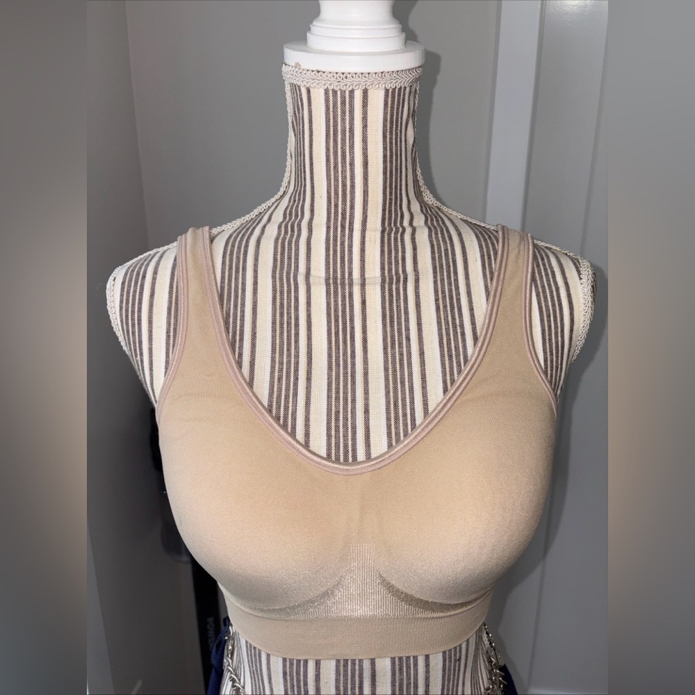 Bali Bra 3488 sz M Beige Seamless wire free and padded